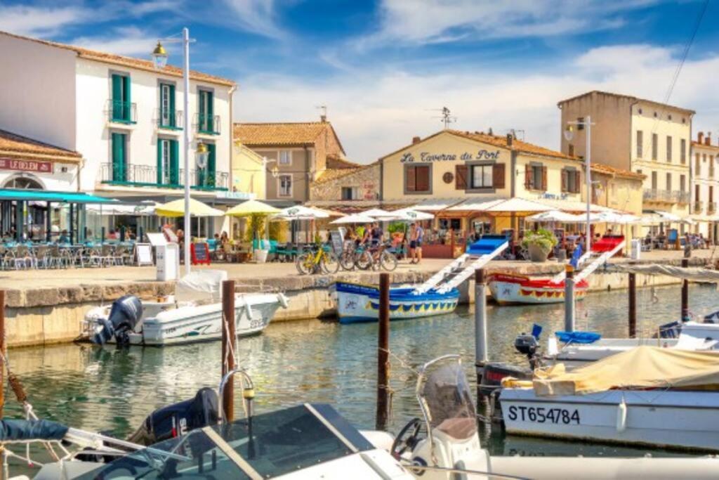 Maison De Village Dans Le Centre Du Vieux Quartier Marseillan Kültér fotó