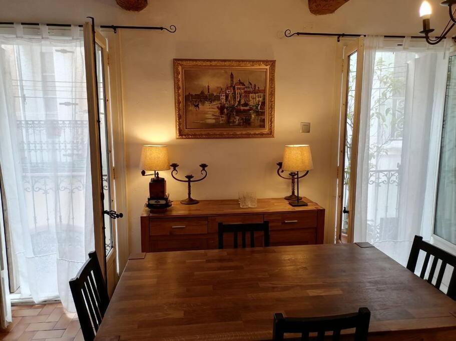 Maison De Village Dans Le Centre Du Vieux Quartier Marseillan Kültér fotó